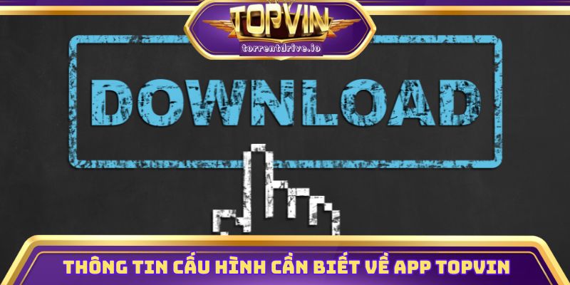 Thông tin cấu hình cần biết về app Topvin